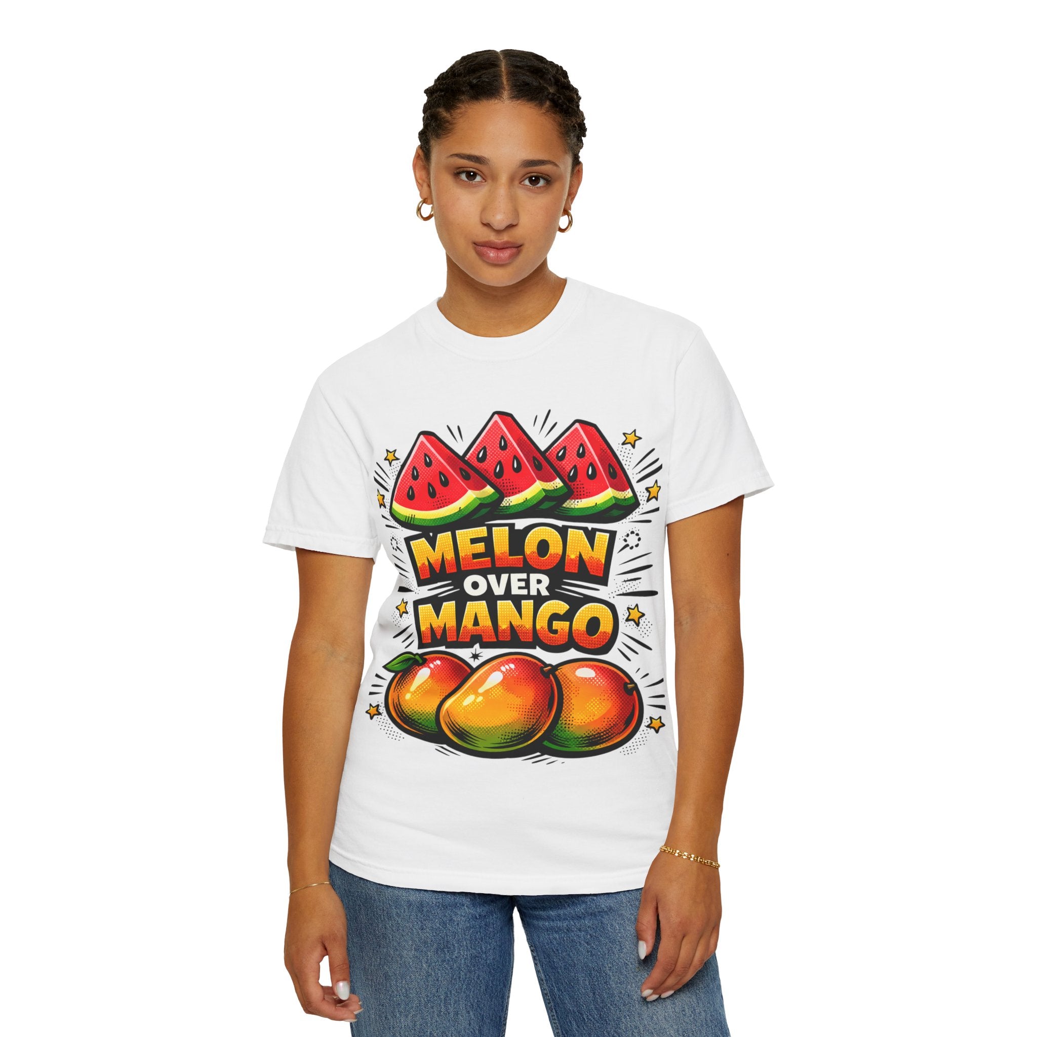 Melons Over Mangles T-Shirt — Funny Fruit Graphic Tee