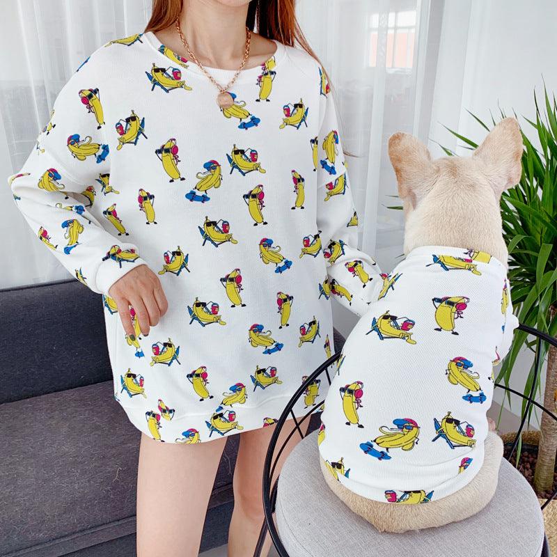 Matching Dog Owner Outfit | Parent-Child Pet Apparel-4