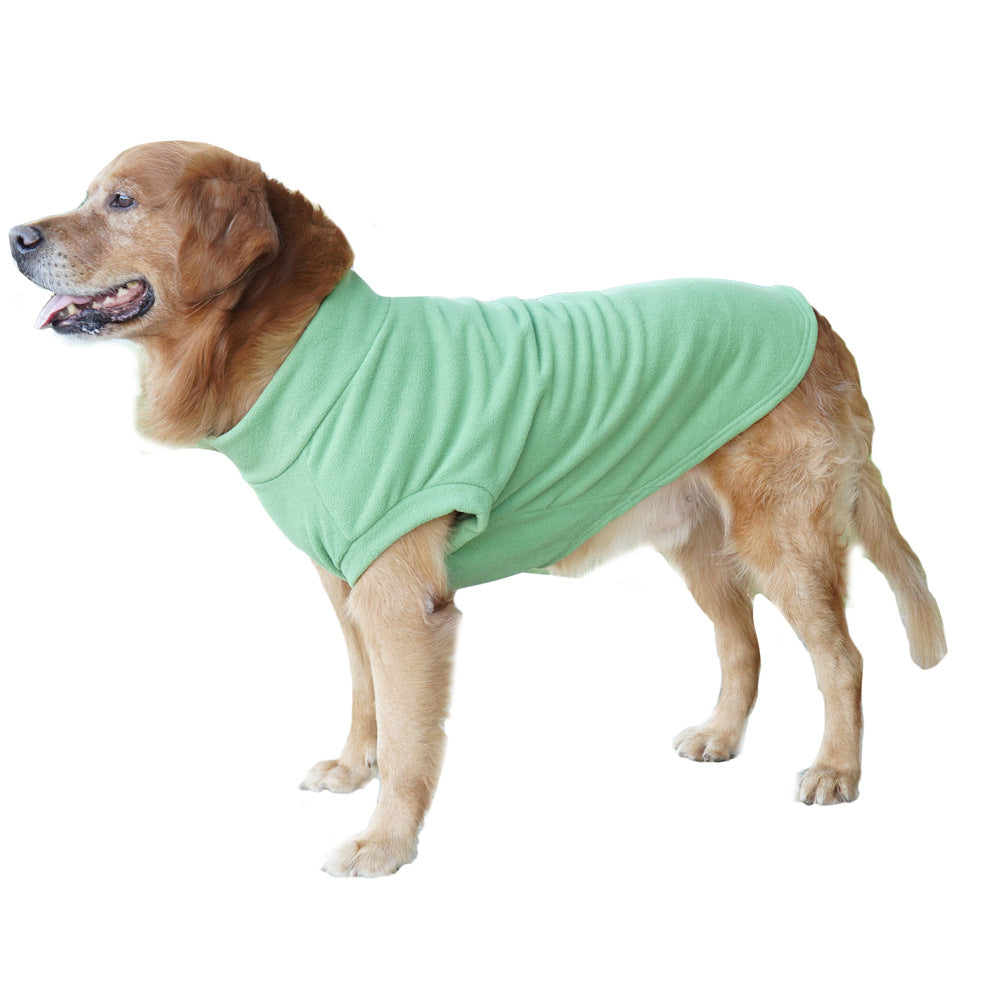 Pet Labrador Golden Retriever Dog Clothes Large Breed Winter Warm Pet Clothes European and American Cross-border Wholesale