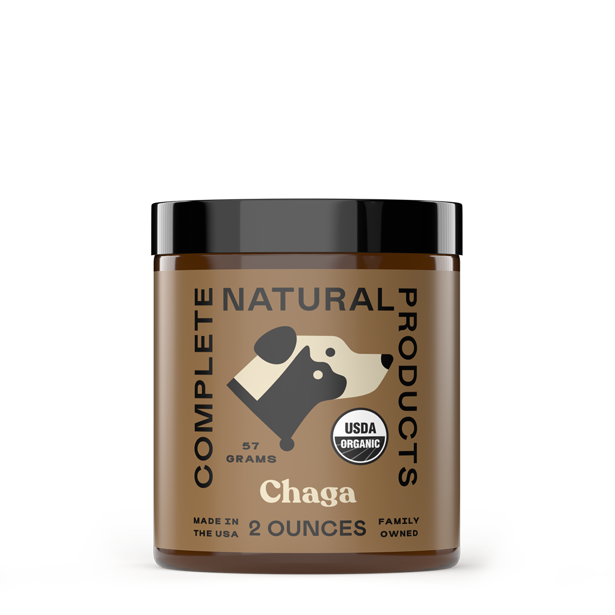 Organic Chaga Mushroom Powder for Dogs and Cats
