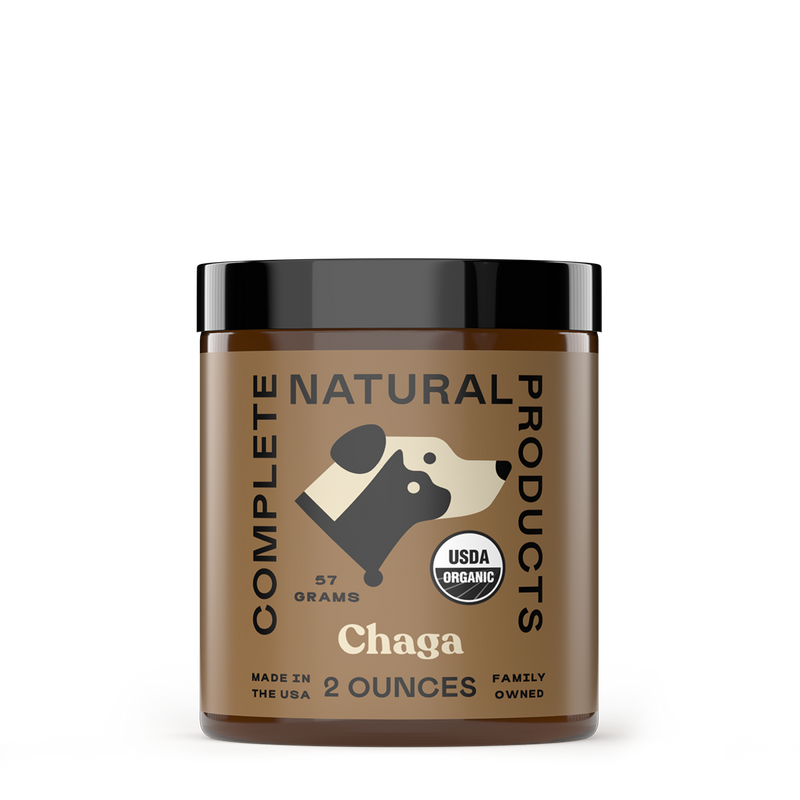 Organic Chaga Mushroom Powder for Dogs and Cats