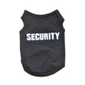 Security Clothing for Dogs Summer Pet T-shirt Costume