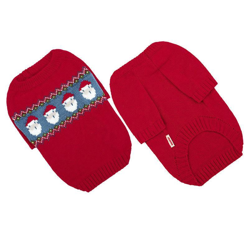 Cozy Festive Pet Sweater - Perfect For Pups And Kitties!-3