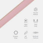 Collar - Air Tag Enabled - Vegan Leather - Cupertino