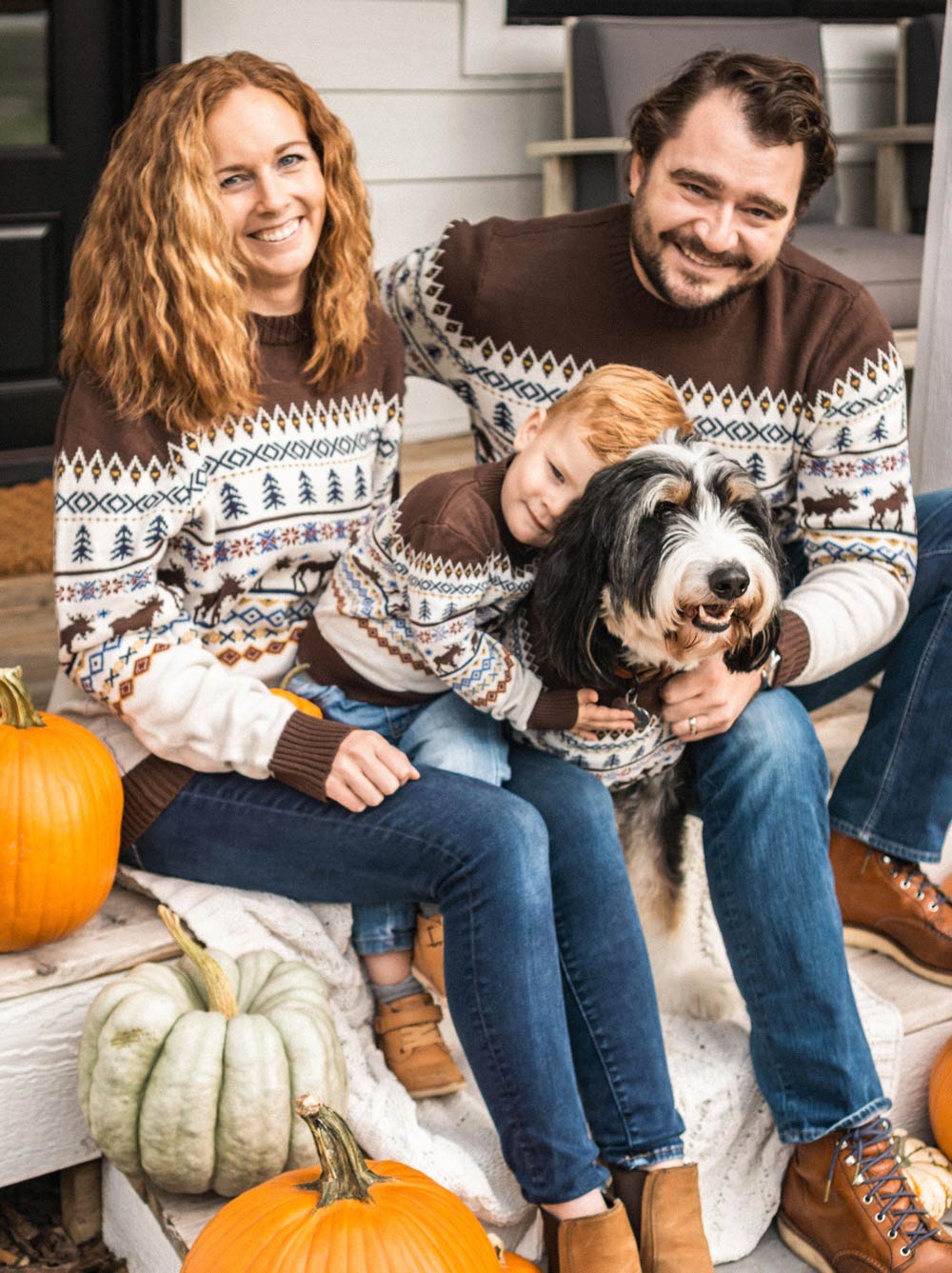 Caribou Sweater (Only Dog & Kid Sizes Left)