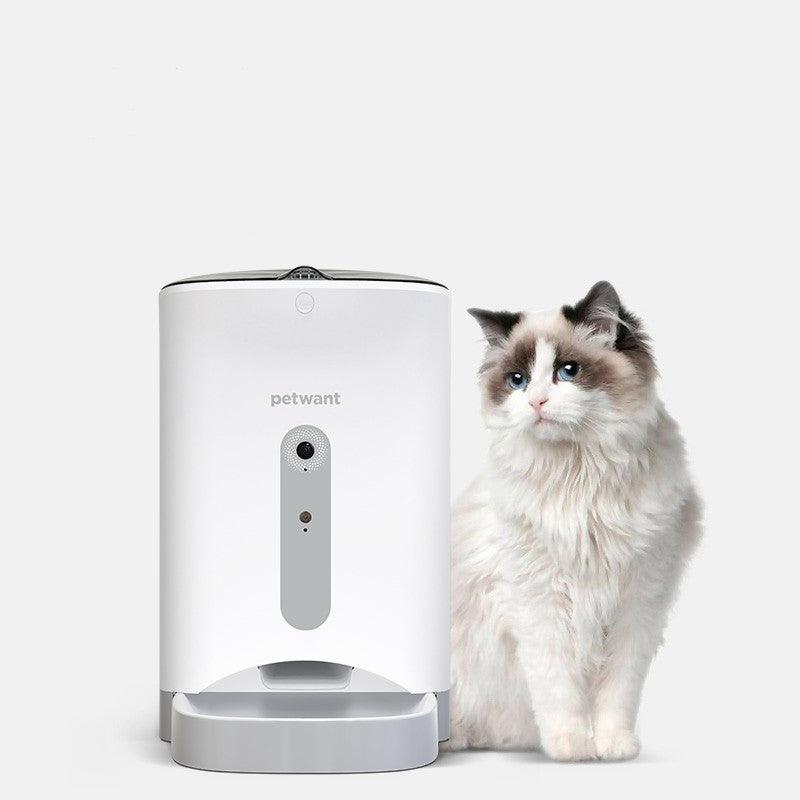 Smartpaws Automatic Pet Feeder - Intelligent Food Monitoring And Remote Control