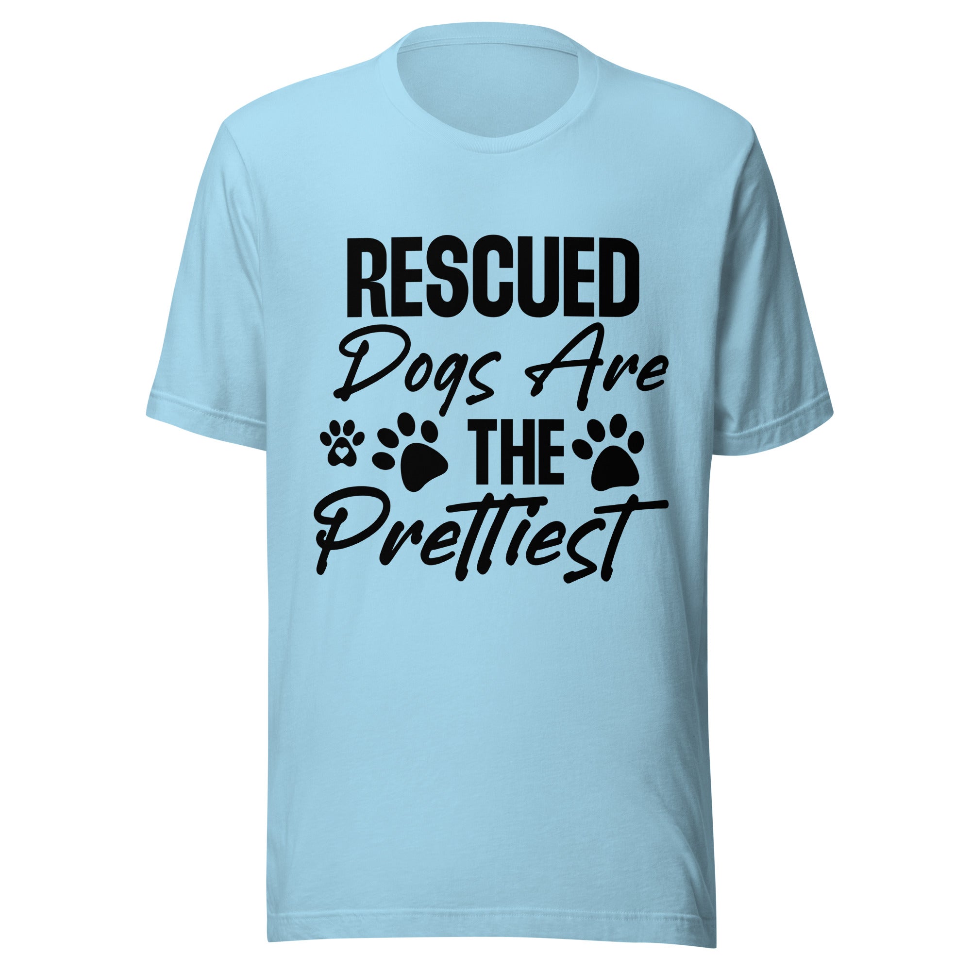 rescued dogs are my things Unisex t-shirt